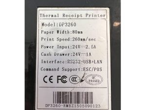 فیش پرینتر کارکرده POSLAB DP3260