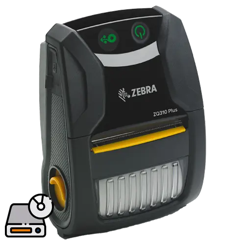 لیبل پرینتر zebra مدل ZQ300 Plus