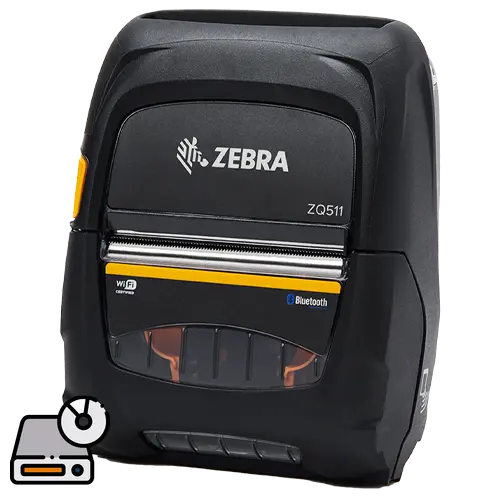 لیبل پرینتر zebra مدل ZQ500