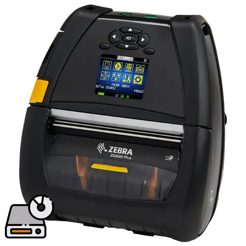 لیبل پرینتر zebra مدل ZQ600 Plus