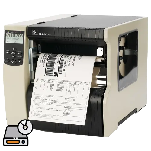 لیبل پرینتر صنعتی zebra مدل 220Xi4