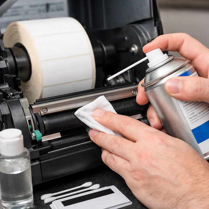 تمیز نگه داشتن لیبلپرینترها